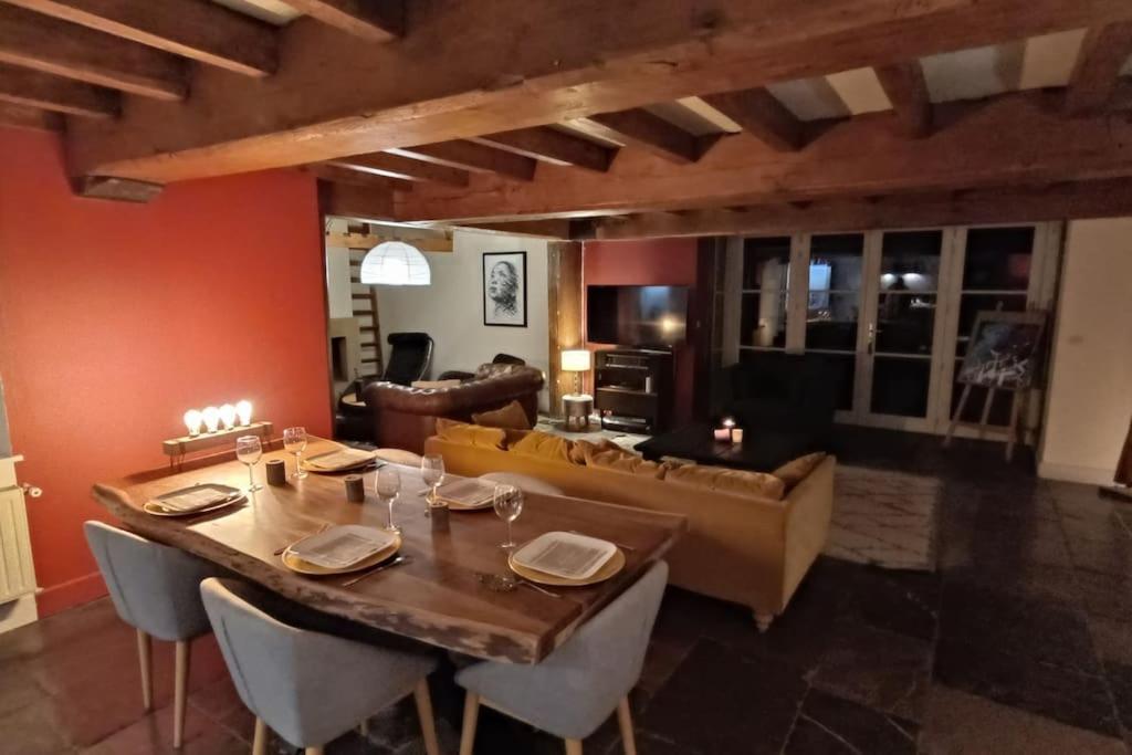 Ferme De Caractere Avec Piscine Et Cheminee Sainghin-en-Mélantois Exterior foto